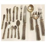 Group signed Christian LaCroix serving pieces, etc