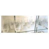 15 pieces Waterford glassware, etc.