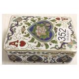 Cloisonne card form box