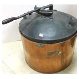 Antique copper & iron washing machine-