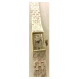 Geneva 14K ladies watch & band approx. 19