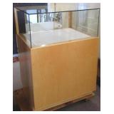 29" glass display case