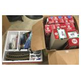 L.G.B. train set with accessories in 2 boxes