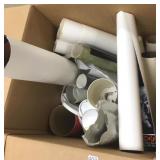 Large group of unframed posters, prints, etc.