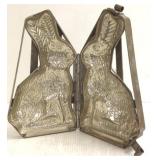 13" rabbit chocolate mold