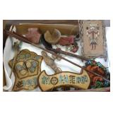 Group of Native American related items