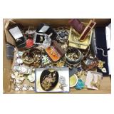 Group of assorted vintage etc. jewelry including