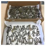 Group of over 300 vintage skeleton & cabinet, etc