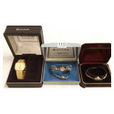 4 vintage watches with boxes