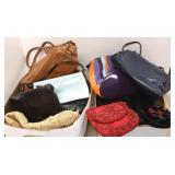 Group of assorted purses