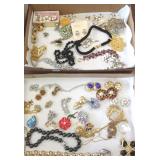 Group vintage designer jewelry including Weiss