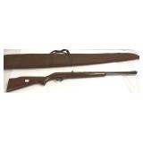 Stevens model 887 semi-auto .22 rifle with case