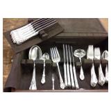 48 pieces Lunt "American Victorian" sterling