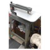 Shopsmith scroll saw on stand