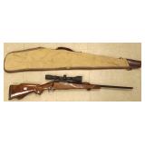 Winchester model 70 bolt action .270 rifle with