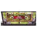 Stained glass window