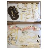 Group ivory & bone jewelry, etc *MN Resident