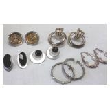 6 pair designer earrings