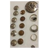 Signed Southwest sterling pin, 3 Southwest