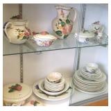 Group of Red Wing Orleans dinnerware