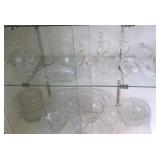 Large group cut glass, crystal, Waterford,