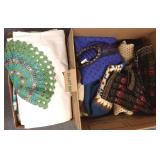 Group designer Nordic sweaters & assorted linens