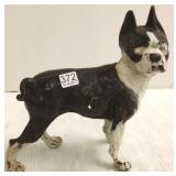 Cast iron dog doorstop