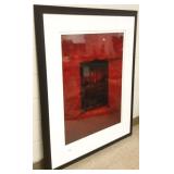 Framed signed & numbered 7/25 artwork-