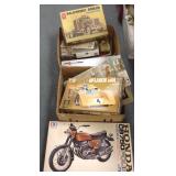 Group of models with boxes (as seen)