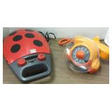 Realistic PortiPlay lady bug record player &