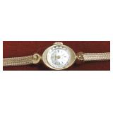 14K ladies watch & band 12.2 grams