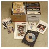 Group of books on jewelry, art, antiques, etc.