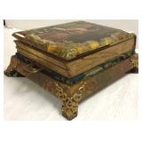 Celluloi Victorian musical photo album with photos