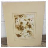 Unframed signed Le Sueur original painting on