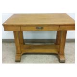 Wolverine mission desk with quarter