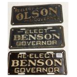 3 Minnesota Re-Elect & Elect Governor license