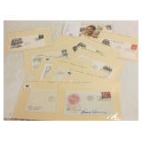 12 autographed football items including Moon,