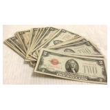 55- U.S. $2- 1928 series U.S. notes