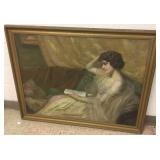 Framed signed N.(Nicholas) Brewer 