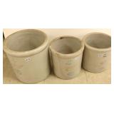 3 Red Wing crocks (some as seen)