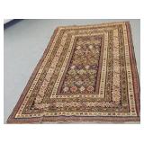 Antique handmade oriental Persian rug approx.