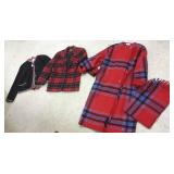 Geiger wool jacket & shirt, a Neiman Marcus wool