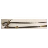 Civil War sword & scabbard- Horstmann & Sons
