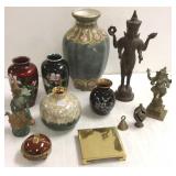 Group of oriental etc. items including cloisonne,