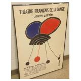 Large Calder theater poster - 1969 - approx.