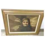 Framed signed R.D. Wolfe oil on canvas-