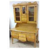 Multi-drawer Hoosier cabinet