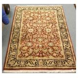 Handmade oriental rug approx. 4