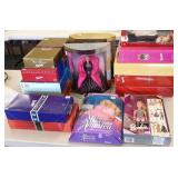 15 vintage Barbie collector dolls in boxes