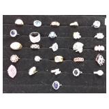 26 designer style rings